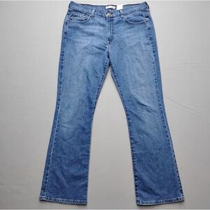 Levis 515 Bootcut Jeans Womens 12 Medium Blue Denim Mid Rise Y2K